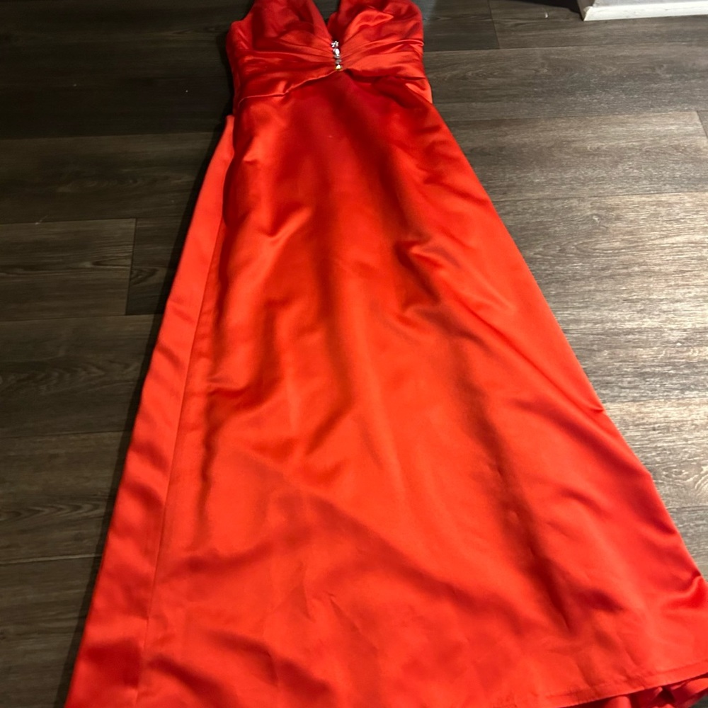 Formal gown for the Christmas festive affairs